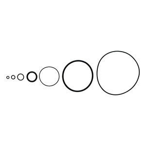 O-ring, 18 x 2.5 mm - Viton, Part# 82019 O-ring, 18 x 2.5 mm - Viton, Part# 82019