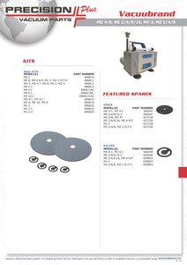 Valve, PTFE - Vacuubrand Diaphragm, ME, Part# 38250037