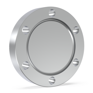 Blank Flange - double-sided clear - St St DN 40 CF