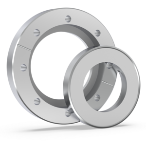 Bored Weld Flange - rotatable clear - St St DN 63 CF, C10007407 Bored Weld Flange - rotatable clear - St St DN 63 CF, C10007407