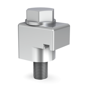 Half Claw Clamp - for use with O-Ring Groove (Tapped Holes) Ni plated mild steel St St Bolt ISO160 - ISO250