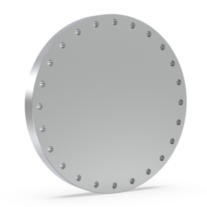 Blank Flange - non-rotatable clear - St St DN 200 CF