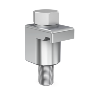 Half Claw Clamp - for use with O-Ring Groove (Tapped Holes) Ni plated mild steel St St Bolt ISO320 - ISO500