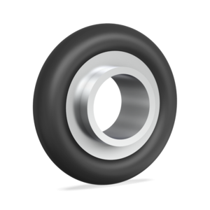 Centring Ring - Al Nitrile O-Ring - NW10