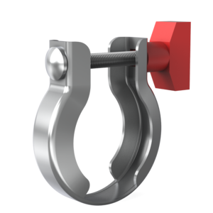 Clamping Ring - St St NW20/25 (red wing nut)