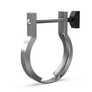 Clamping Ring - St St (Cu free) NW50 (black wing nut)