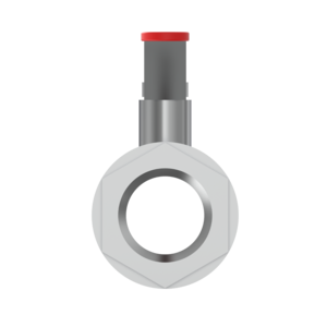 Inline Valve - IBV40MS - 1 1/2" BSPP (G) Ball Valve St St