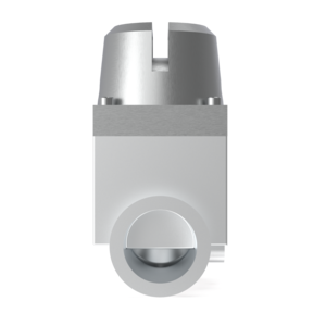 Inline Valve - IPV40MKA - Valve Bellows Sealed Manual Al NW42
