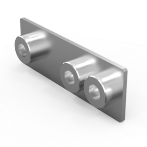 GXS Seismic Bracket Rentention Plate PK1, M58800053 GXS Seismic Bracket Rentention Plate PK1, M58800053